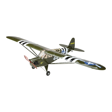 E-FLITE Piper L-4 Grasshopper ARF Assembly manual
