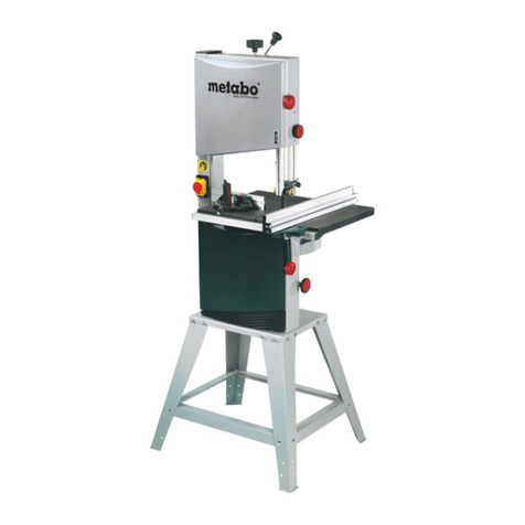 Metabo BAS 317 Precision WNB User manual