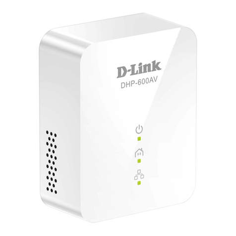 D-Link DHP-600AV User manual D-Link DHP-600AV User manual