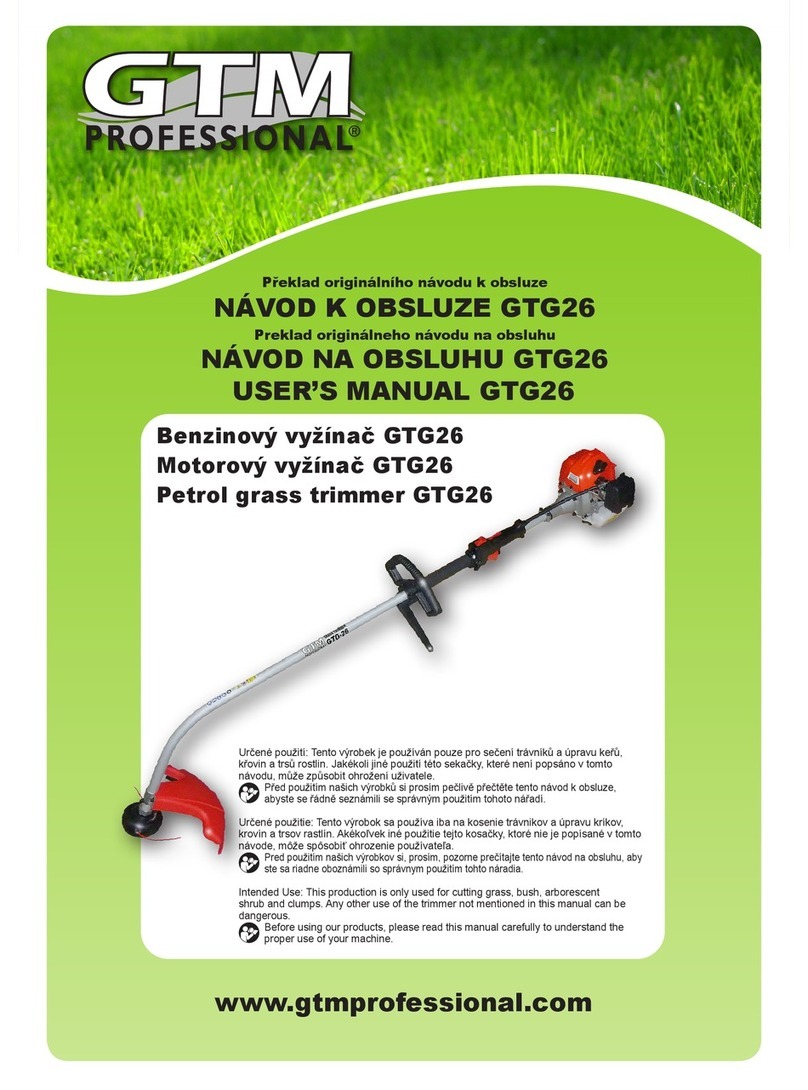 gtm GTG26 user manual