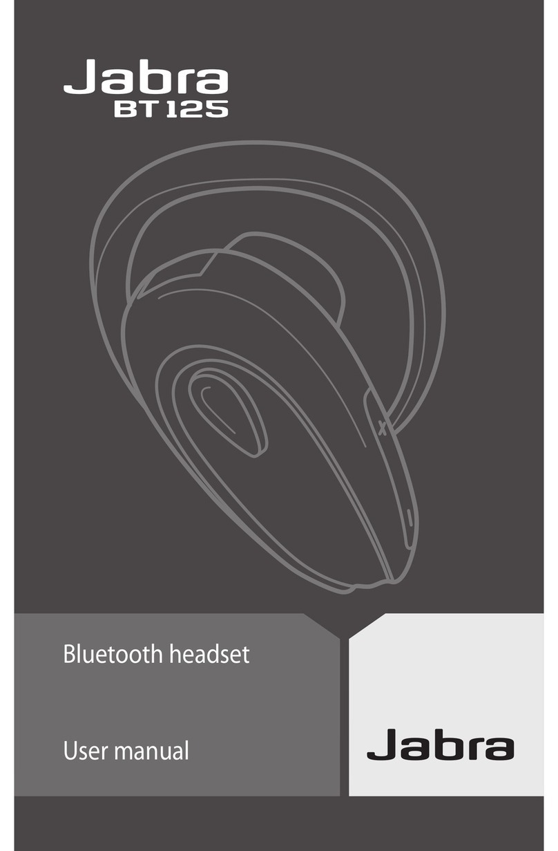 Jabra BT 125 user manual