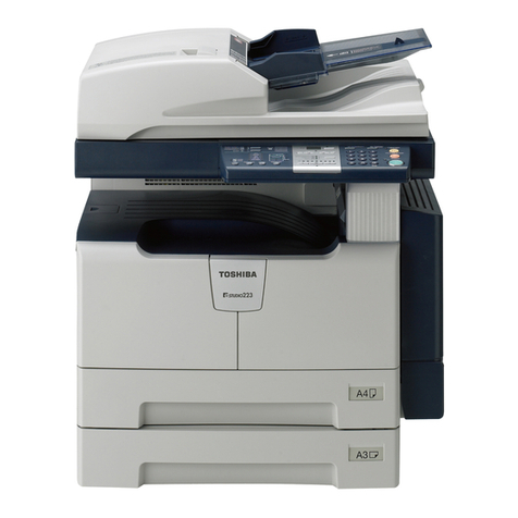 Toshiba e-studio 223 User manual