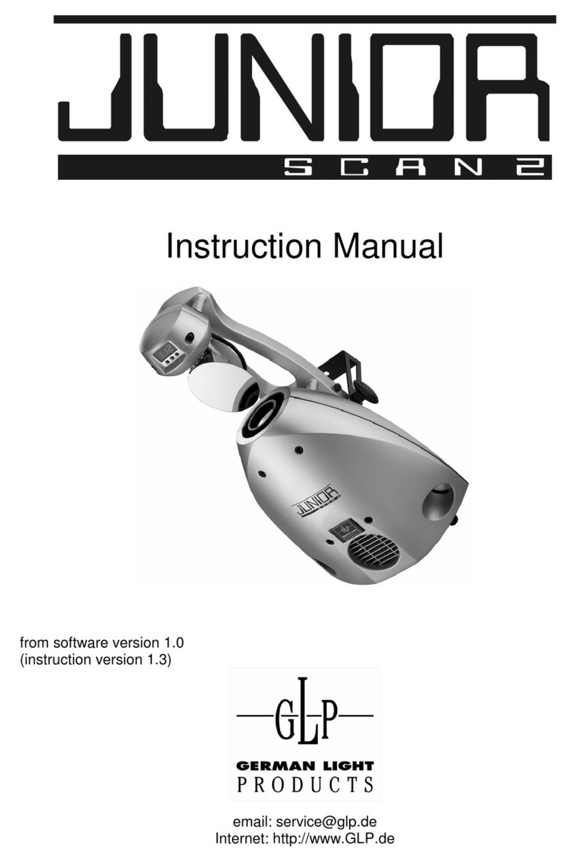 German Light Products Junior Scan 2 User manual