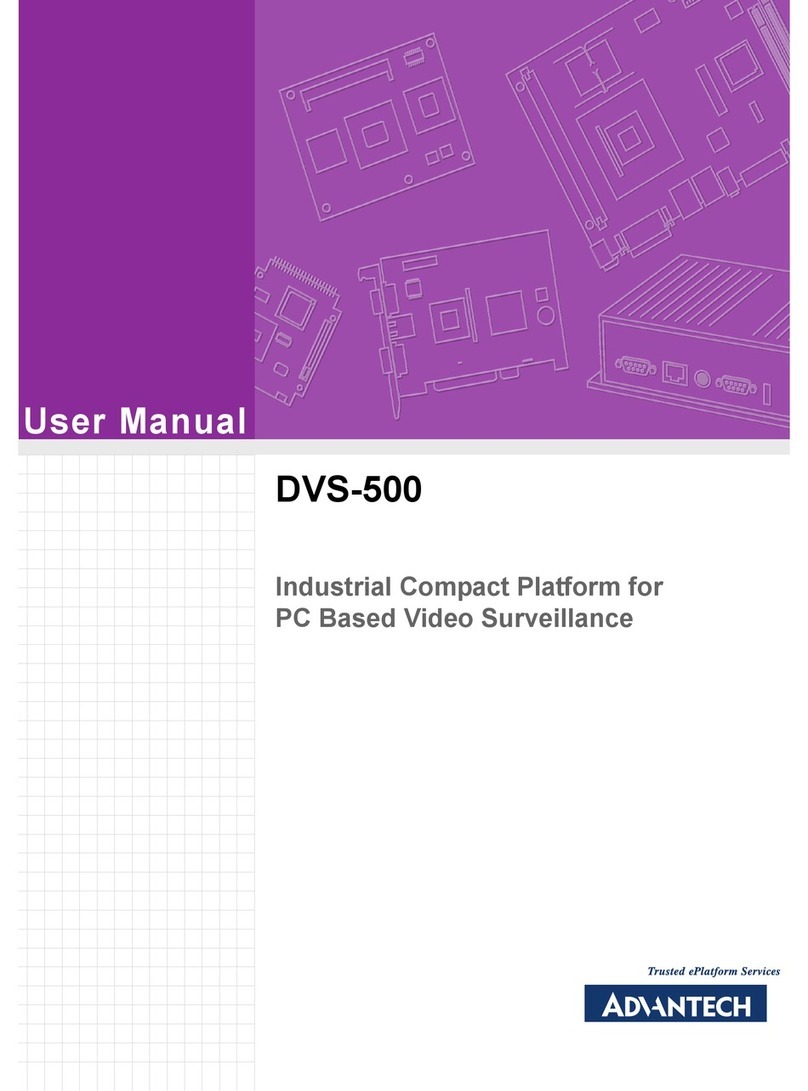Advantech DVS-500 user manual