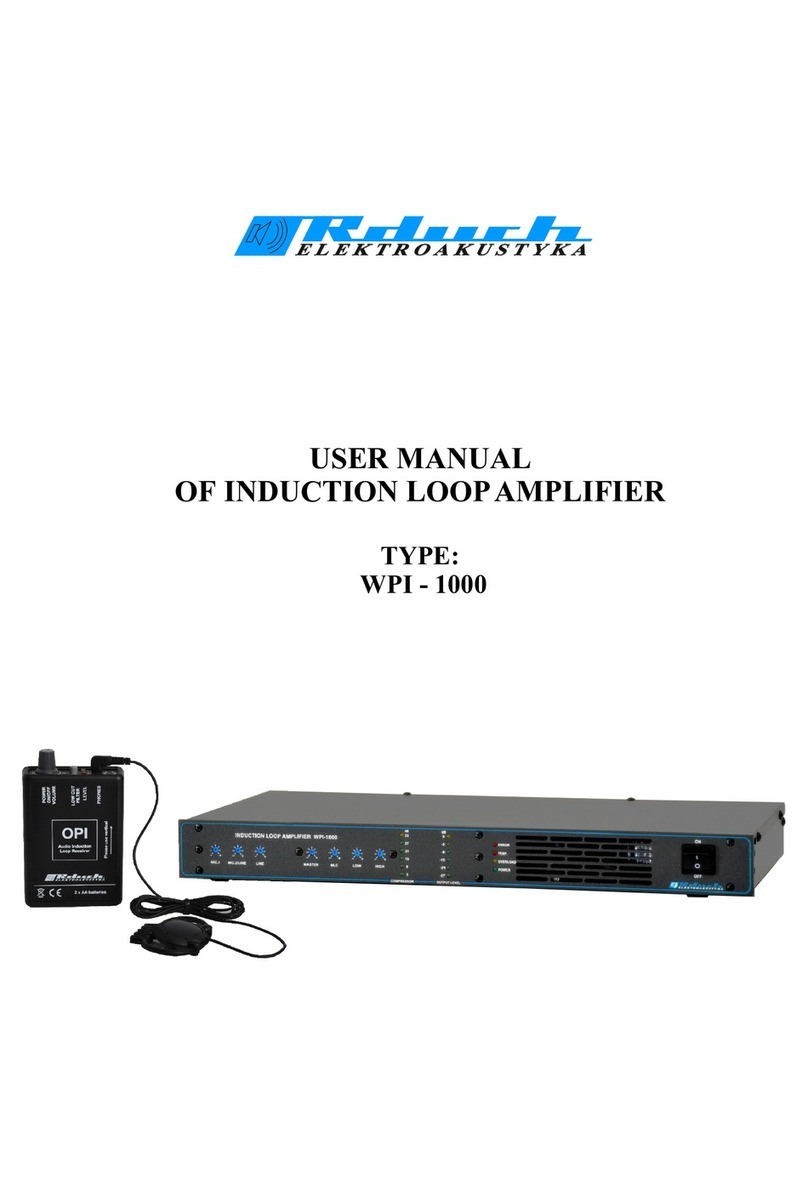 Rduch WPI - 1000 user manual