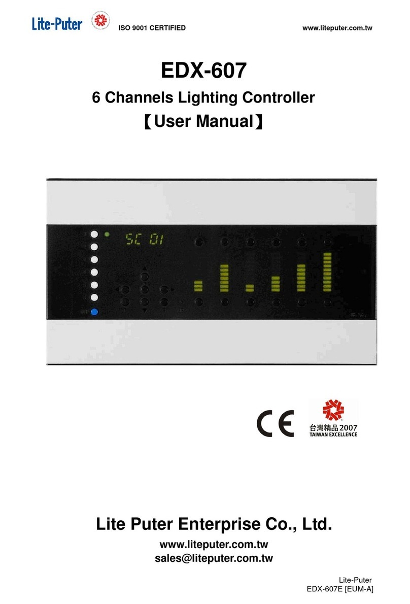Lite-Puter EDX-607 User manual