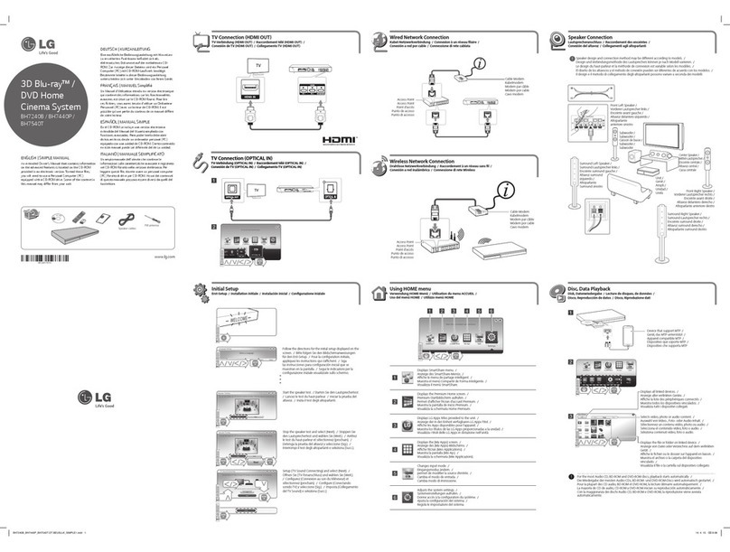 LG BH7240B Specification sheet
