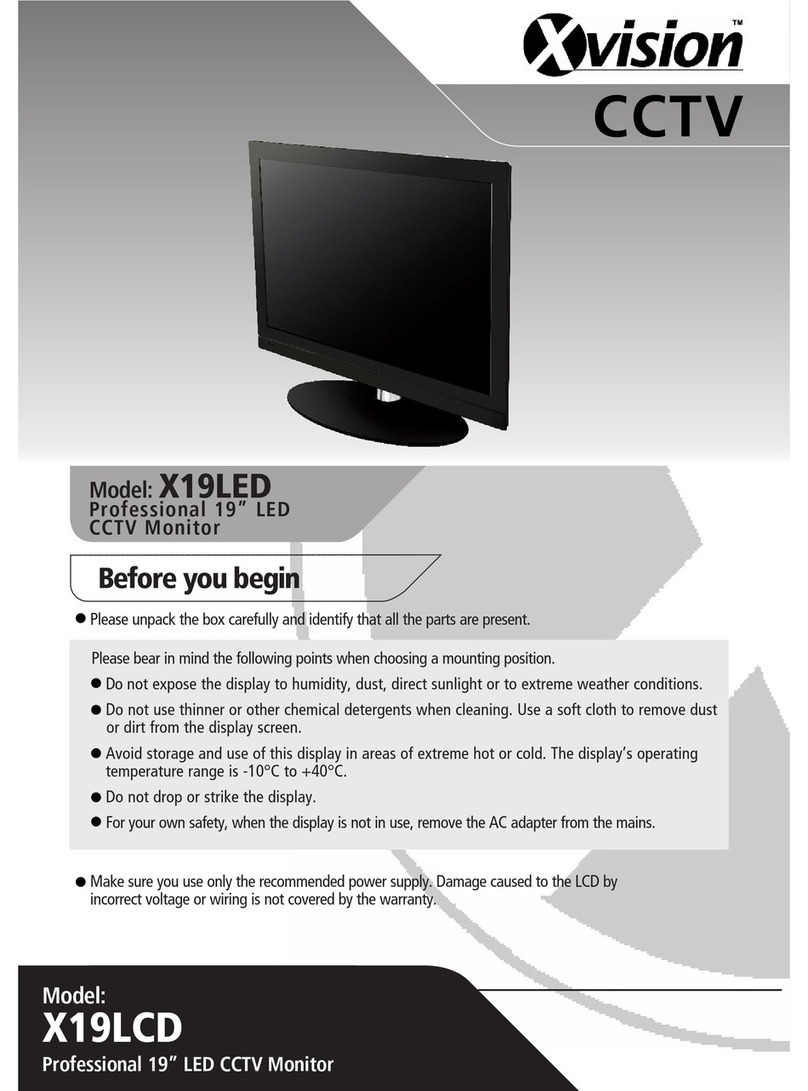 X-Vision X19LED User manual