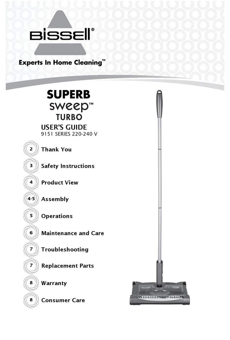 Bissell Superb swepp turbo user guide