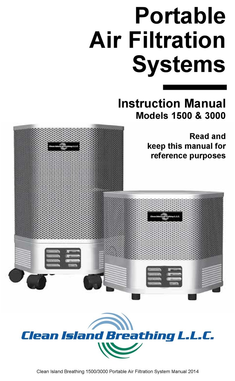 Clean Island Breathing 1500 instruction manual