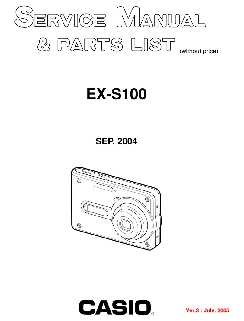 Casio Exilim EX-S100 Troubleshooting guide
