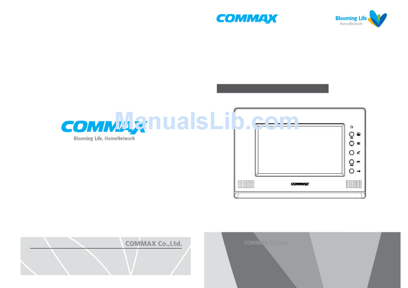 Commax CDV-70A User manual
