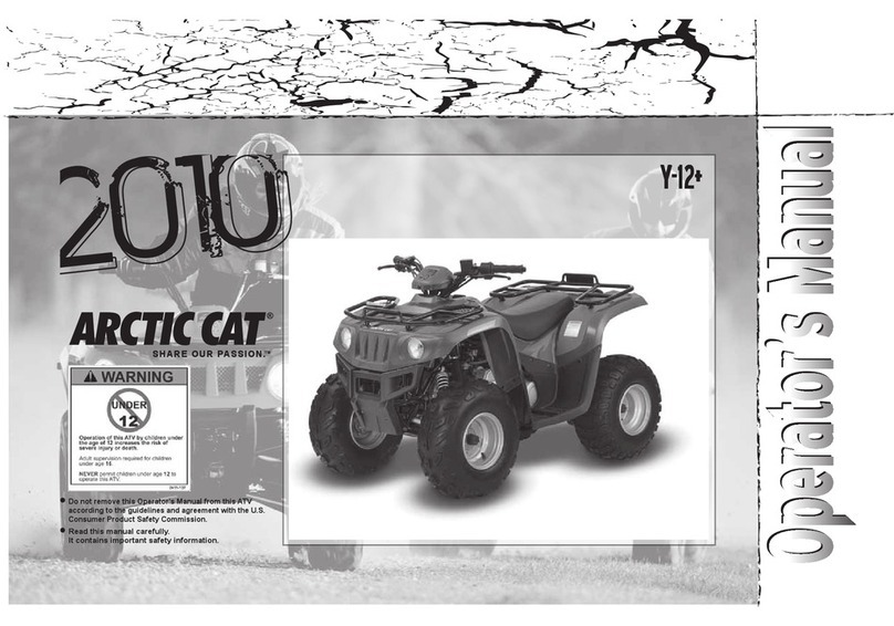 Arctic Cat ATV 2010 User manual
