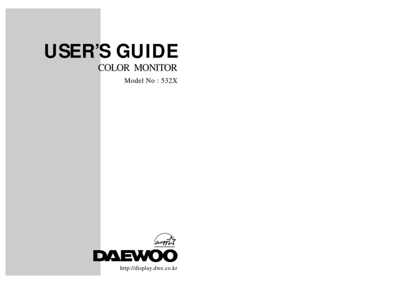 Daewoo 532X User manual