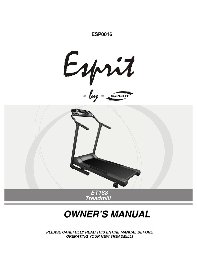 BFE Esprit ET188 owner's manual