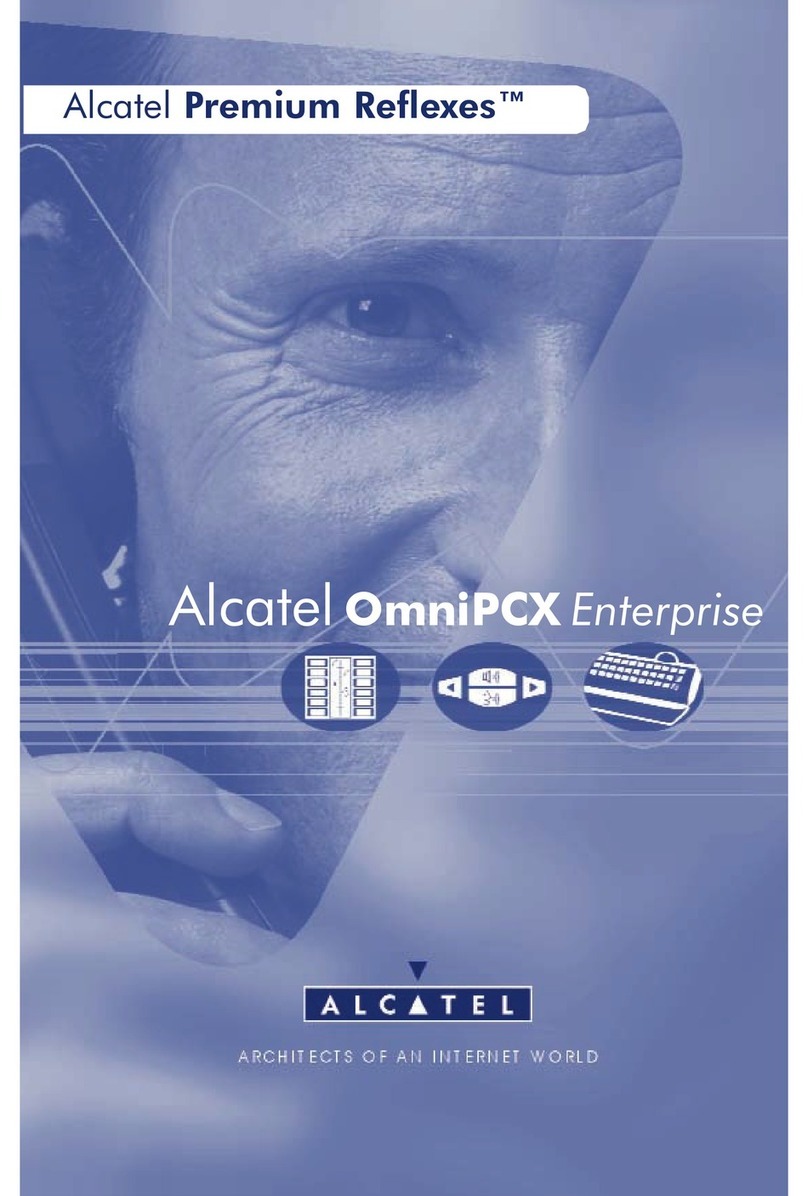 Alcatel Premium Reflexes User manual