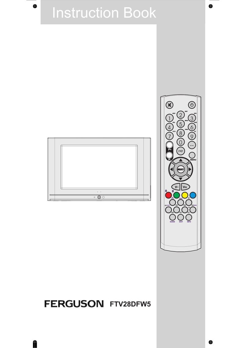 Ferguson FTV28DFW5 User manual Ferguson FTV28DFW5 User manual