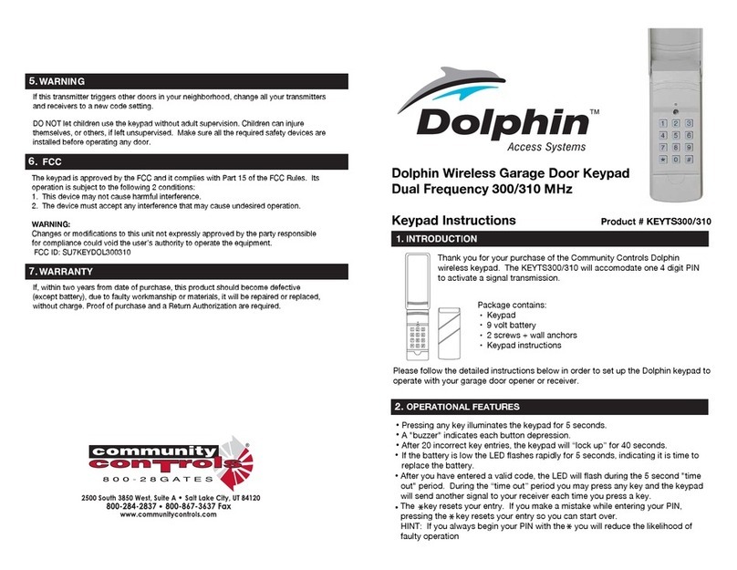 Dolphin KEYTS300 User manual