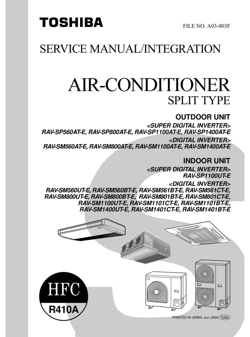 Toshiba RAV-SP560AT-E User manual
