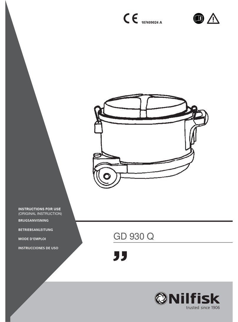 Nilfisk-Advance GD 930 Q User manual