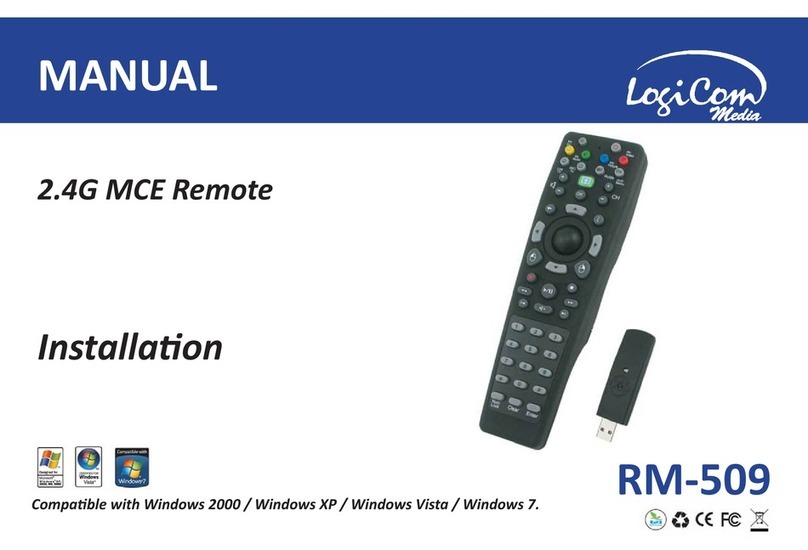 LOGICOM RM-509 installation manual