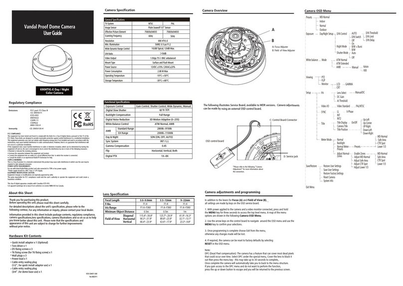 DeView 690HTVL-E User manual DeView 690HTVL-E User manual