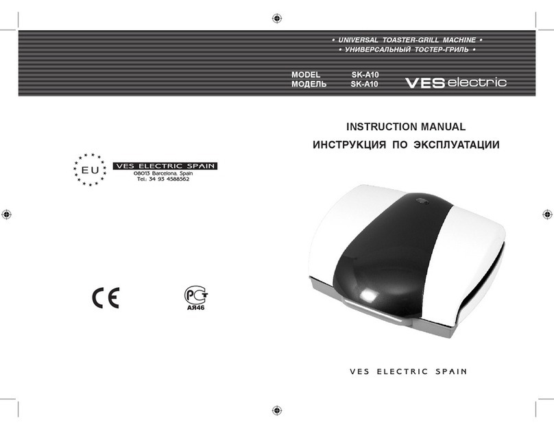 Ves Electric SK-A10 instruction manual