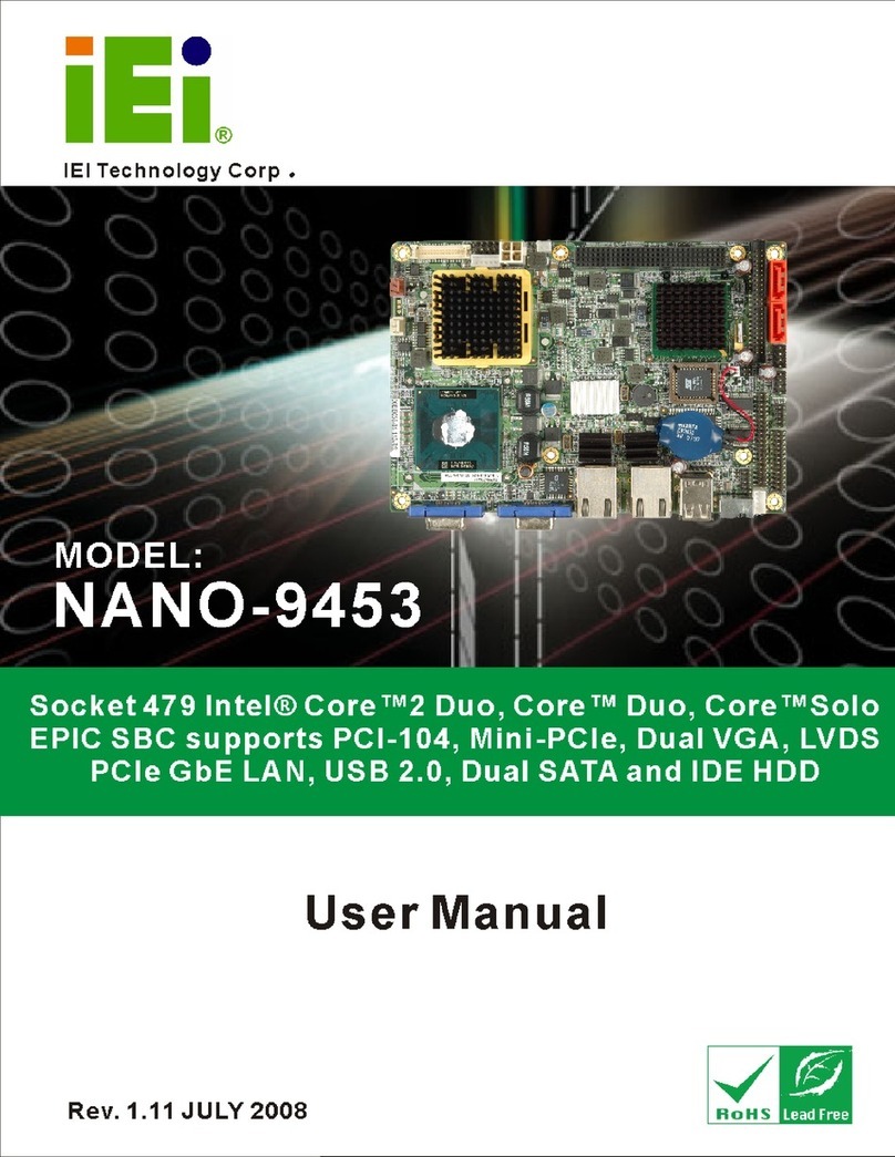IEI Technology NANO-9453 User manual
