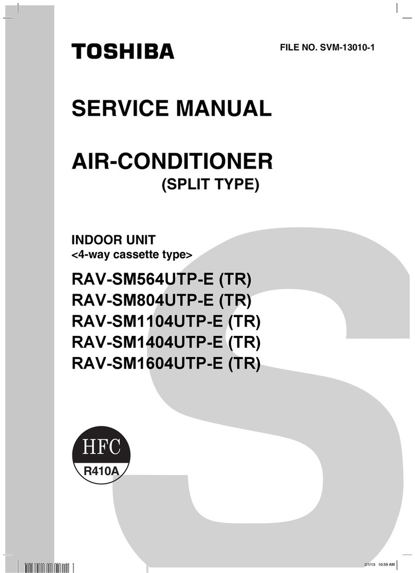Toshiba RAV-SM564UTP-E (TR) User manual