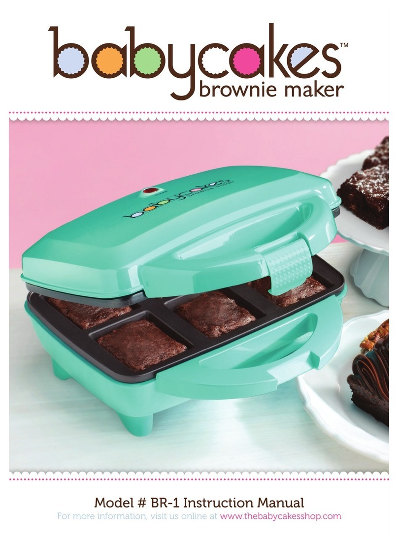 Babycakes BR-1 instruction manual