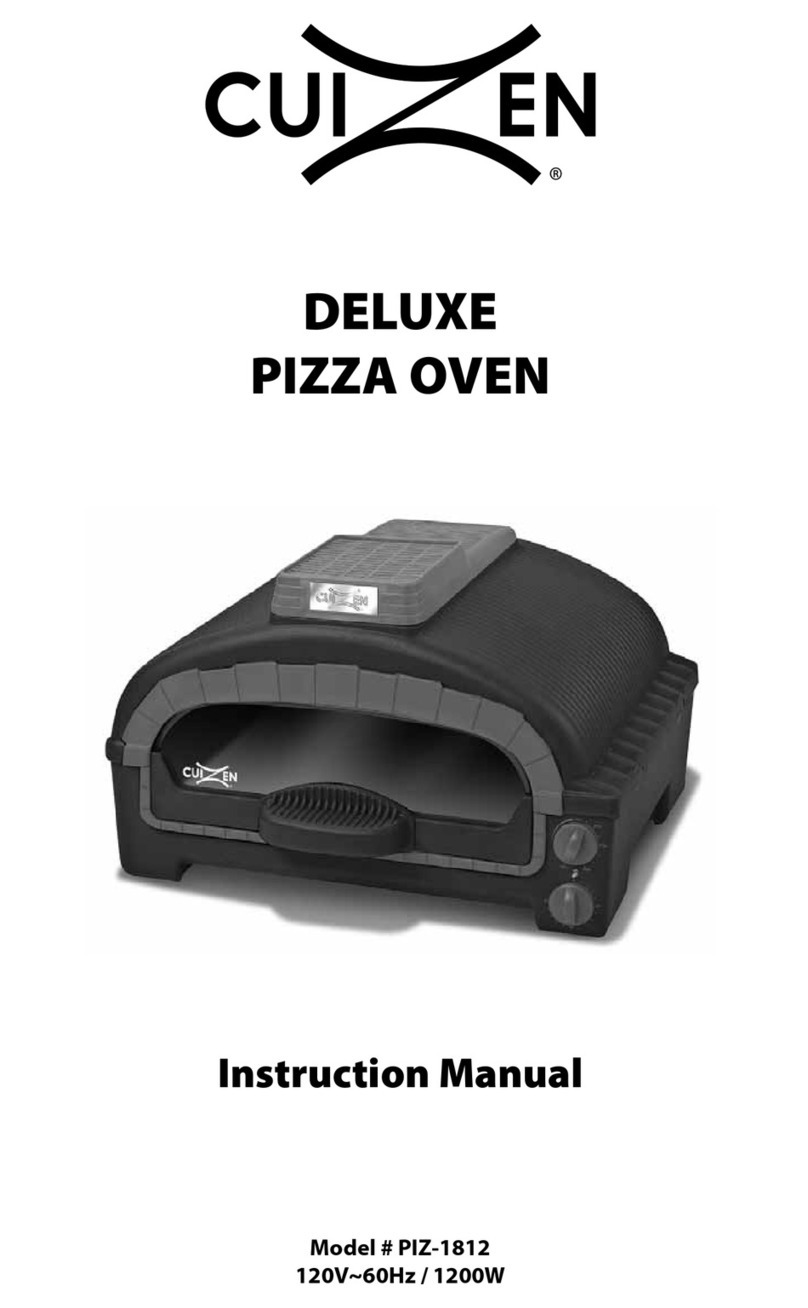 Cuizen PIZ-1812 installation guide