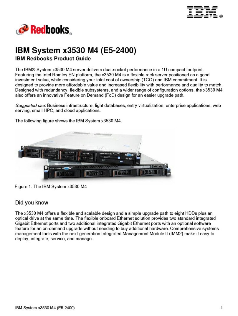 IBM System x3530 M4 User manual IBM System x3530 M4 User manual