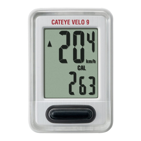 Cateye Velo 9 user guide