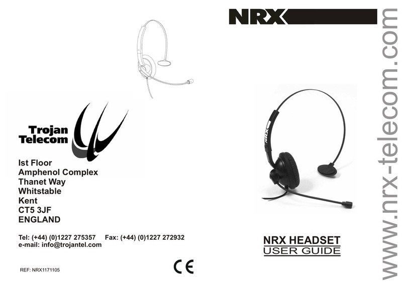 Trojan Telecom NRX User manual