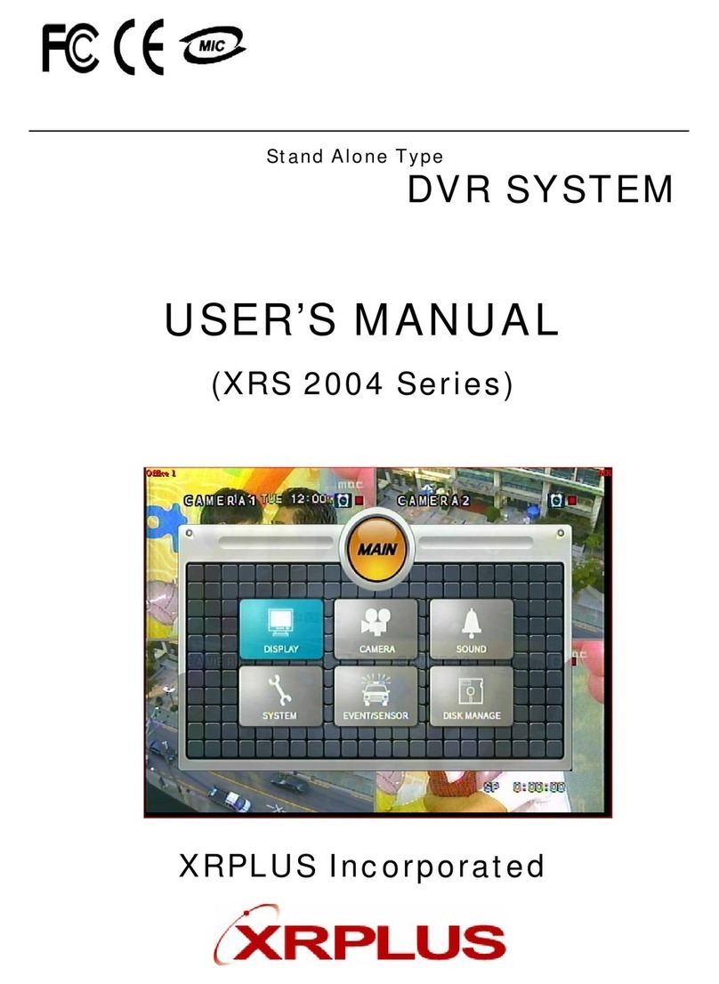 XRPlus XRS 2004 Series user manual