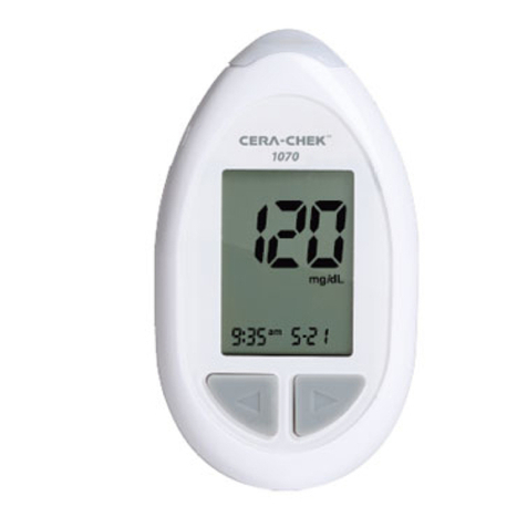 Cera-Chek 1070 User manual