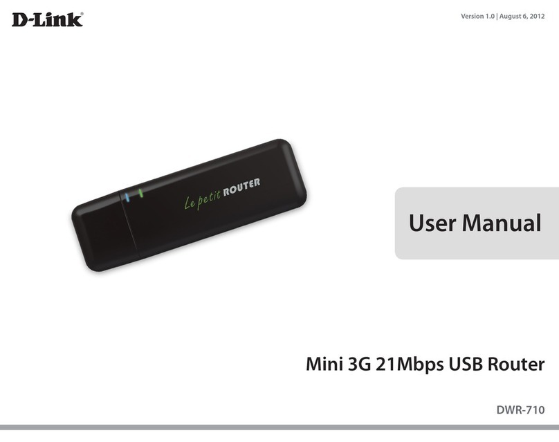 D-Link Mini 3G 21 Mbps User manual D-Link Mini 3G 21 Mbps User manual