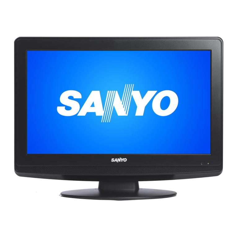 Sanyo DP19649 - 720p 18.5" LCD HDTV User manual