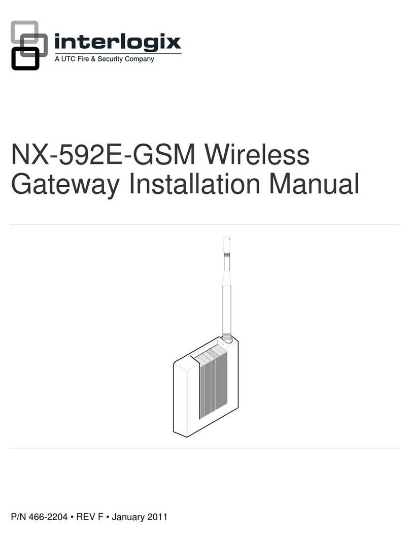 Interlogix NX-592E installation manual