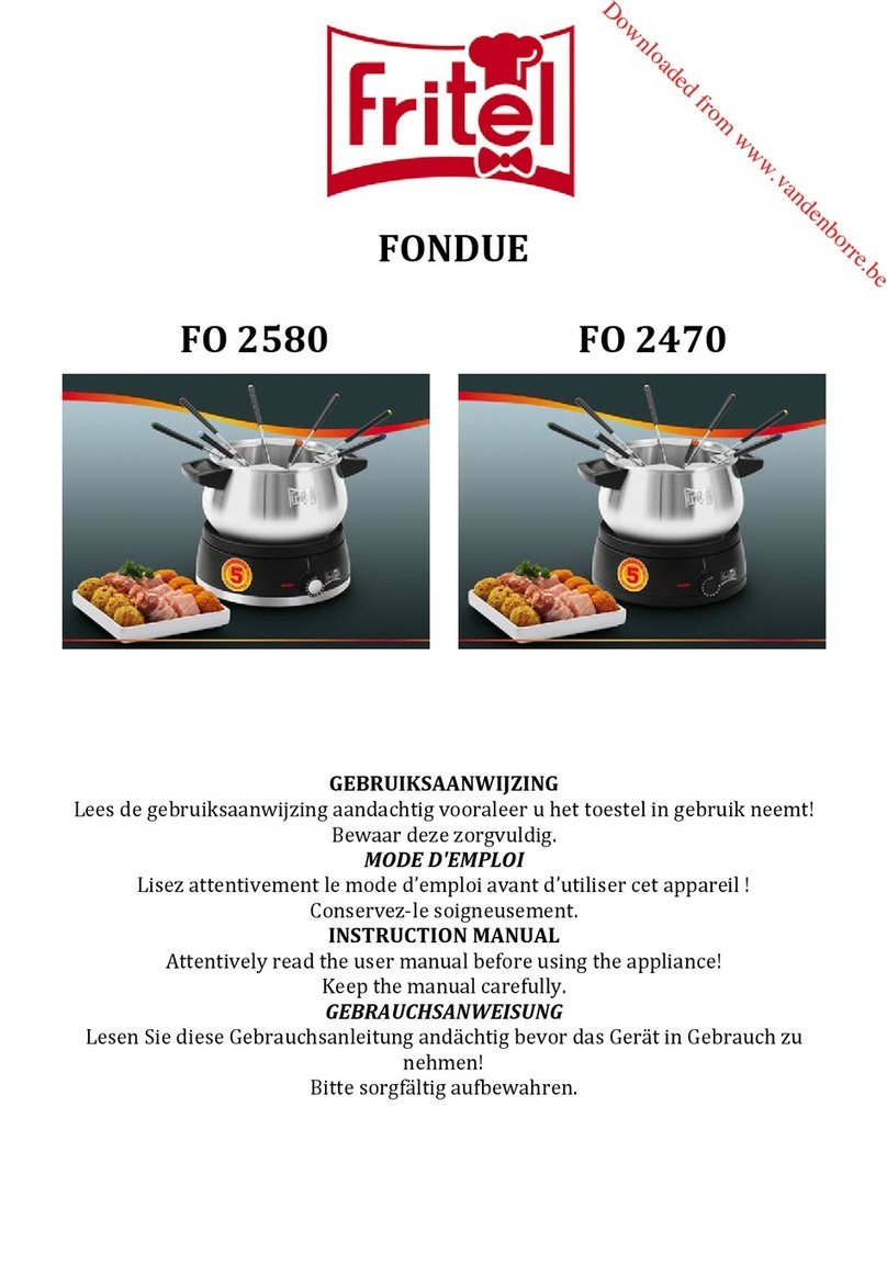 Fritel FO 2580 instruction manual