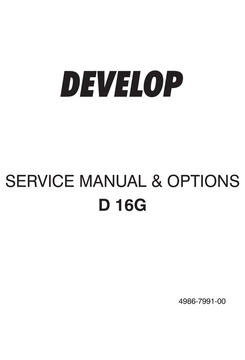 Develop D 16G User manual Develop D 16G User manual