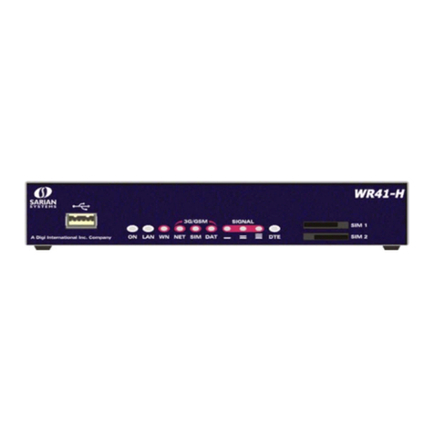 Digi WR41-G User manual