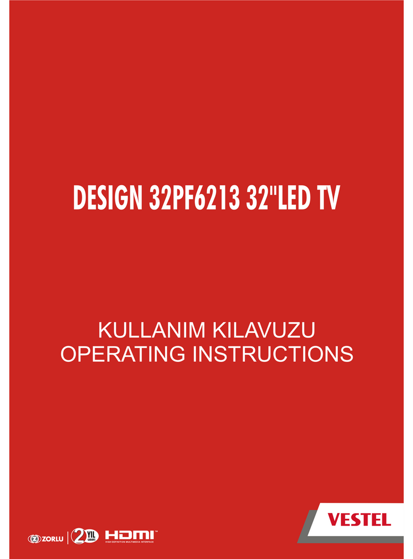 VESTEL DESIGN 32PF6213 User manual