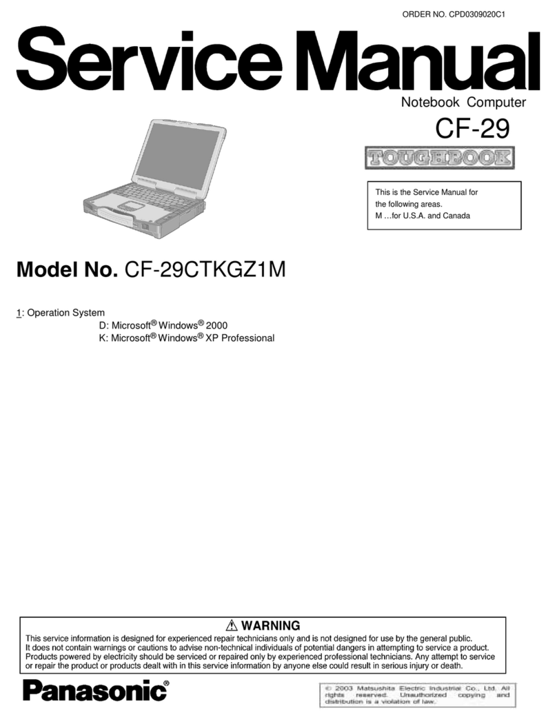 Panasonic CF-29CTKGZ1M User manual