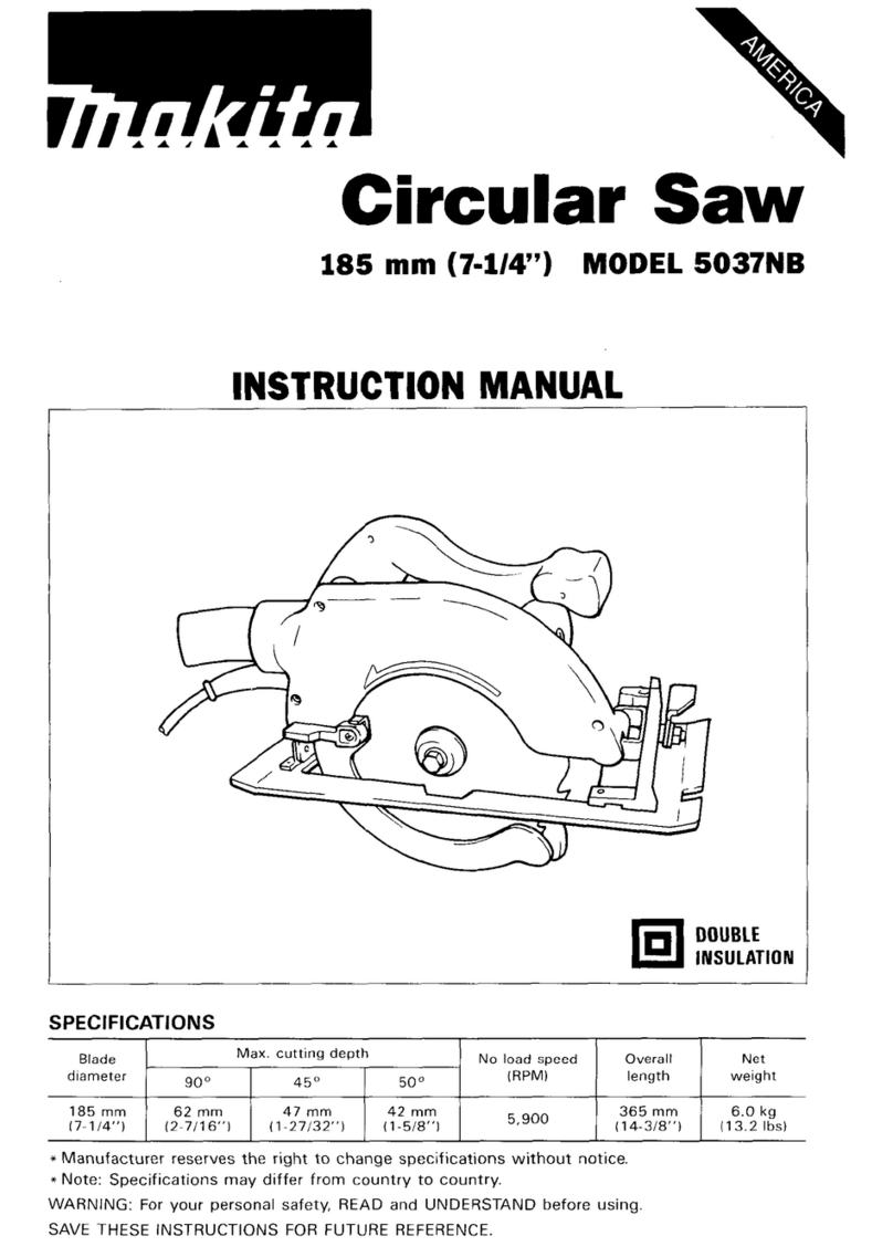 Makita 5037NB User manual