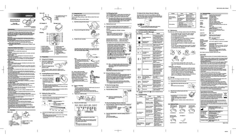 Omron M5 instruction manual