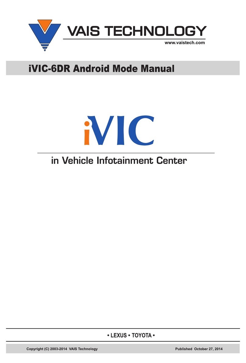 Vais Technology iVIC-6DR User manual
