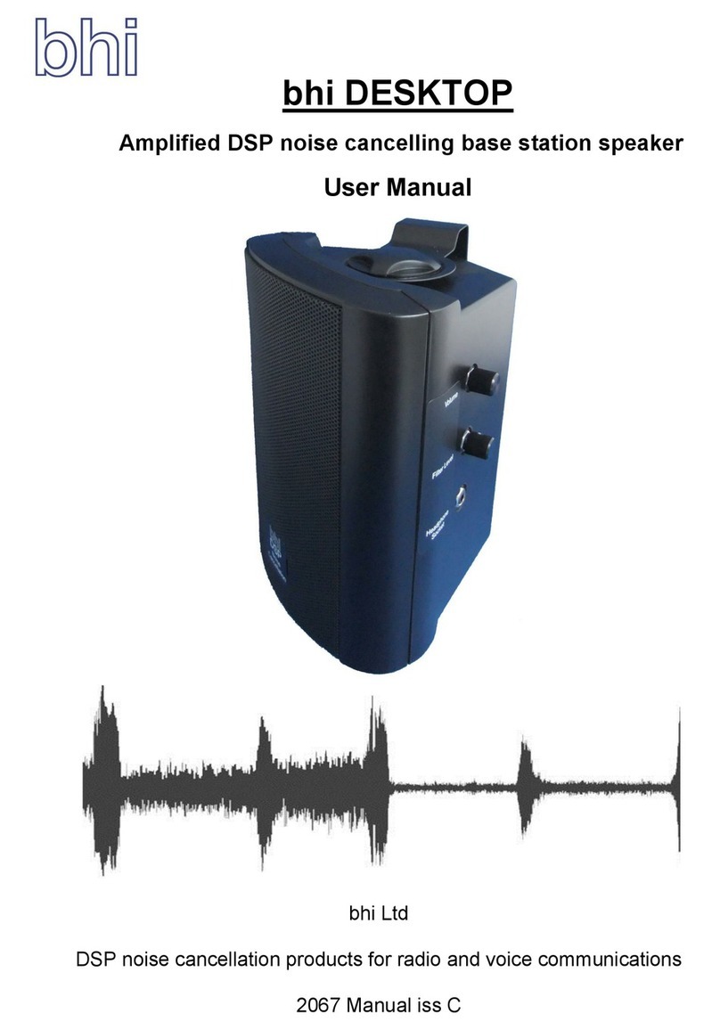 BHI DESKTOP User manual