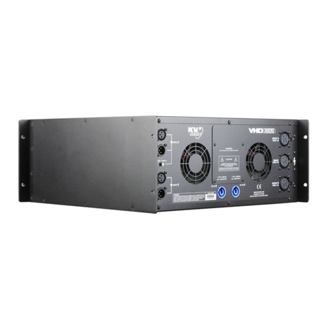 KV2 Audio VHD3200 User manual