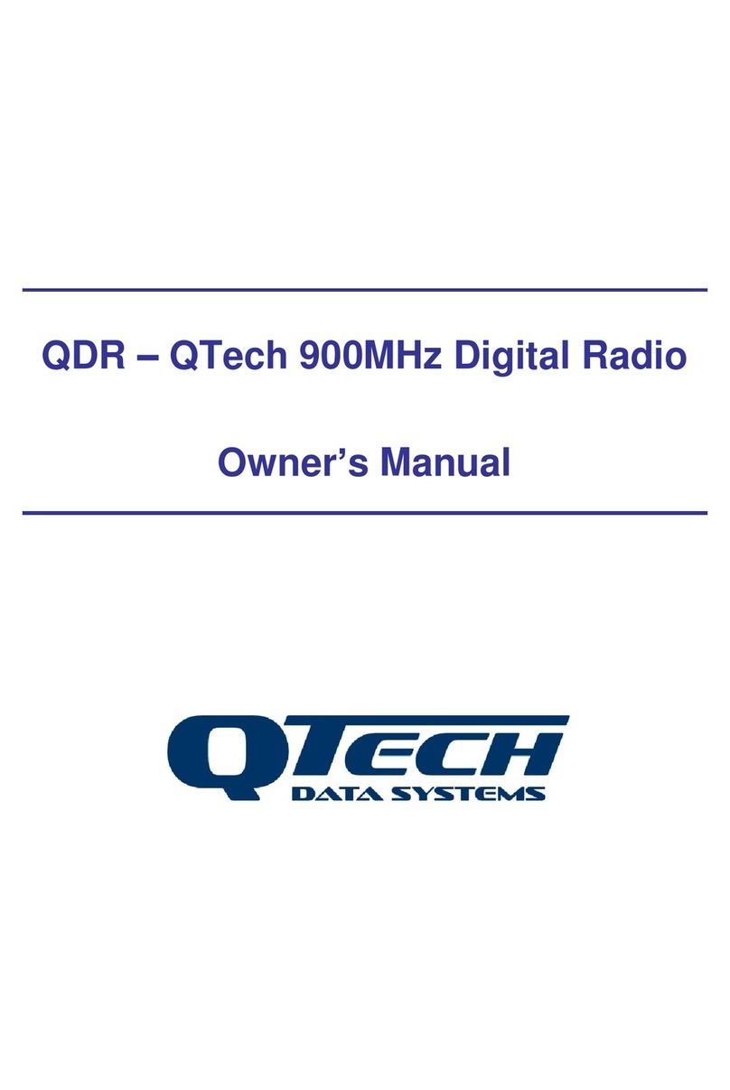 q-Tech QDR owner's manual
